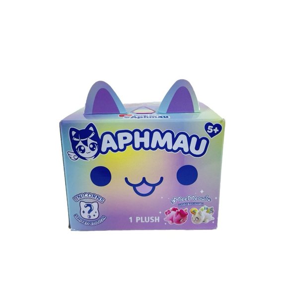 Aphmau MeeMeows Yellow Unicorn Cat 6" Plush Limited Edition - Picture 4 of 10